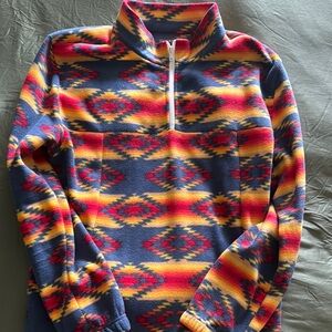Pendleton Multicolor Zip Up Sweater